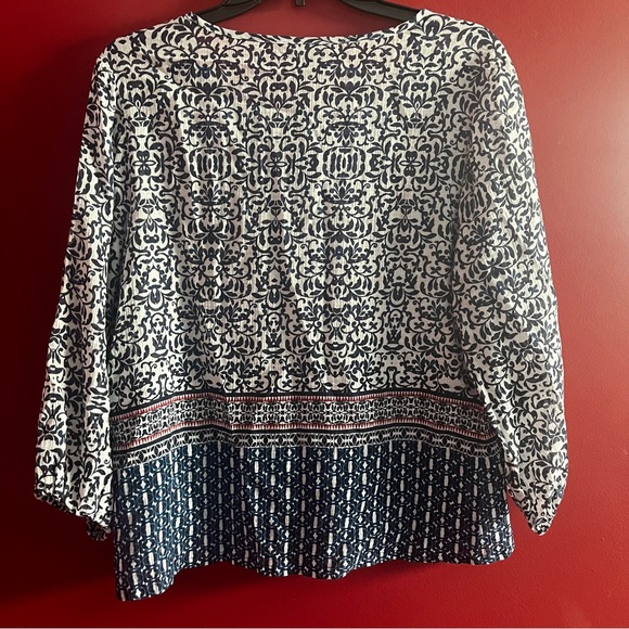 Tommy Bahama Tassled Floral Top - Picture 9 of 12